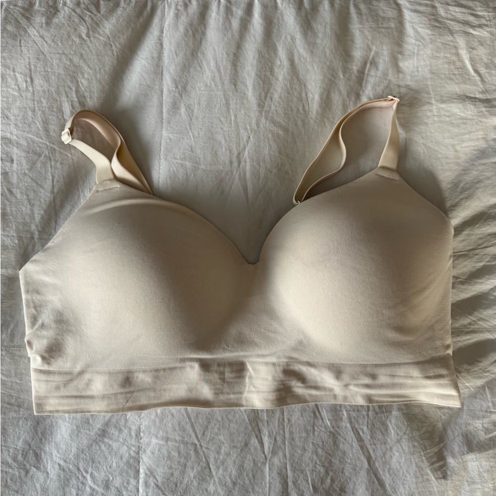 Beige Shapermint 2x Seamless Bra